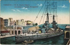 Taranto - R. N. Giulio Cesare Warship Ships