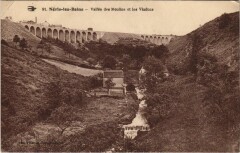 Neris les Bains Vallee des Moulins et les Viaducs à Moulins