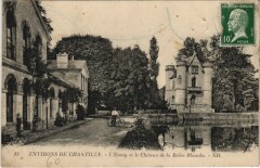 Chantilly Environs - L'Etang et le Chateau de la Reine Blanche à Antilly
