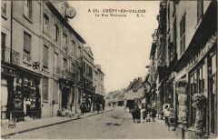 Crepy-en-Valois La Rue Nationale