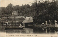 Noailles Chateau de Parisisfontaine - L'Etang à Noailles