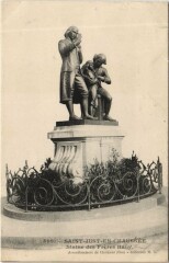Saint-Just-en-Chaussee Statue des Freres Hauy