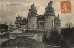 Pierrefonds Le Chateau - Cote Sud à Pierrefonds