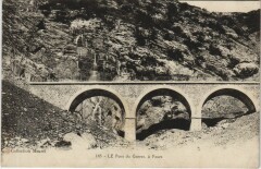Le Pont du Garret a Fours -
													04 Alpes de Hautes Provence
												
