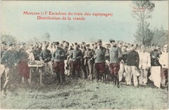 Moulins Military - Distribution de la Viande à Moulins