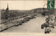 Rouen - Vue générale prise du à Rouen