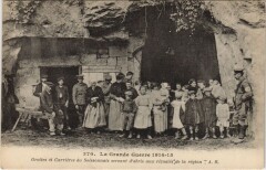 Grottes et Carrieres du Soissonnais servant d'Abris