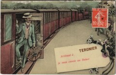 Arrivant a Tergnier à Tergnier