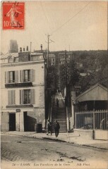 Laon Les escaliers