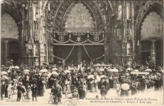 Troyes Funerailles Mgr de Pelacor Eveque de Troyes 1907 à Troyes