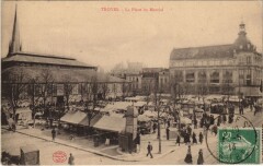 Troyes place du Marche à Troyes