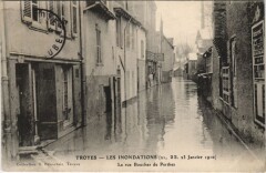 Troyes Inondation 1910 Rue Boucher-de-Perthes à Troyes