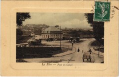 La Fere Pont du canal