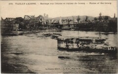 Vailly-sur-Aisne Barrage sur l'Aisne à Vailly-sur-Aisne