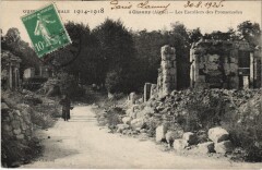 Chauny les escaliers des promenades à Chauny
