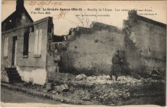 La grand guerre Bataille de l'Aisne