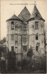 Vic-Sur-Aisne Le donion à Vic-sur-Aisne