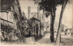 Laon L'hotel dieu et l'eglise