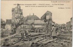Chauny Le Pont du Canal à Chauny