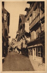 Lisieux La Rue aux Fevres à Lisieux