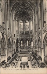 Caen L'Eglise Saint-Pierre - La Nef