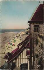 Villerville La Plage Vue de la Maison Normande à Villerville