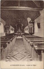 Le Touquesne Interieur de l'Eglise à Touques