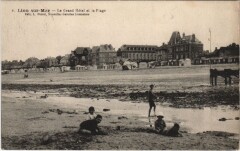 Lion-sur-Mer Le Grand Hotel et la Plage à Lion-sur-Mer