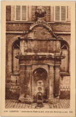 Lisieux Ancienne Fontaine - Rue du Bouteiller -
																					14100 Lisieux
																			