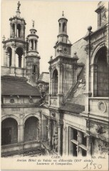 Caen Ancien Hotel de Valois ou d'Ecoville Lucarnes et Campaniles