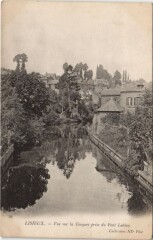 Lisieux Vue sur la Touques prise du Pont Labbey à Lisieux