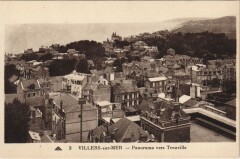 Villers-sur-Mer Panorama vers Trouville à Villers-sur-Mer