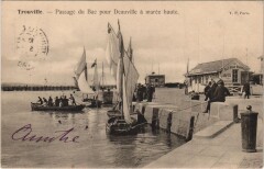 Trouville-sur-Mer Passage du Bac pour Deauville a Maree Haute -
																					14800 Deauville
																			