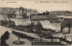 Saint-Malo Le Chateau - Vue Generale à Saint-Malo