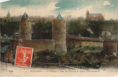 Fougeres Le Chateau - Tour de l'Horloge - Eglise Saint-Leonard