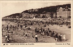 Trouville Panorama de la Plage