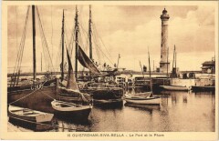 Ouistreham Riva-Bella - Le Port et le Phare à Ouistreham