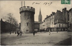 Caen Tour Le Roi et le Clocher de Saint-Pierre