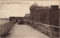 Saint Malo Promenade des Remparts à Saint-Malo