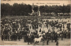 Rennes vue generale de la Foire à Rennes
