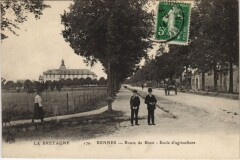 Rennes Route de Brest, Ecole d'agriculture à Rennes