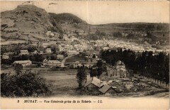 Murat-le-Quaire Vue Generale prise de la Scierie à Murat-le-Quaire