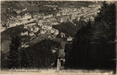La Bourboule Vue prise du Funiculaire à La Bourboule