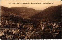 La Bourboule Vue Generale et Vallee de Vendeix à La Bourboule