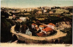 Thiers Un Tournant sur la Vallee à Thiers