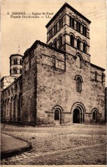Issoire Eglise saint-Paul - Facade Occidentale -
																					63500 Issoire
																			