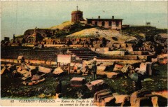 Ruines du Temple de Mercure au Sommet du Puy de Dome