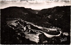 Panorama sur le Barrage et l'Usine Hydro-Electrique des Fades