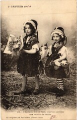 D'Auvergne - Enfants - Types