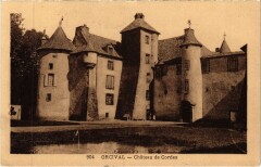 Orcival Chateau des Cordes à Orcival